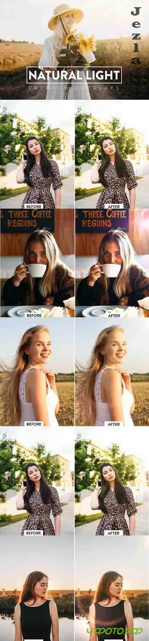 50 Natural Sunlight photo Overlays - 5930163