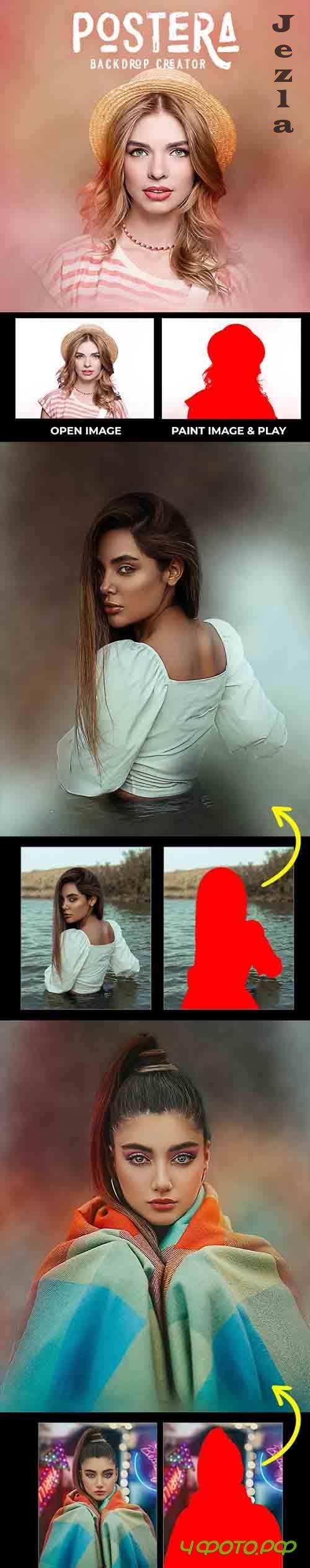 GraphicRiver - Postera - Backdrop Creator - Photoshop Action 30475585