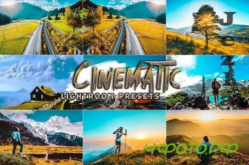 12 Cinematic Travel Presets Lightroom
