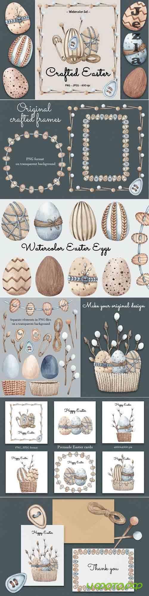 Watercolor Set Crafted Easter - 1253552