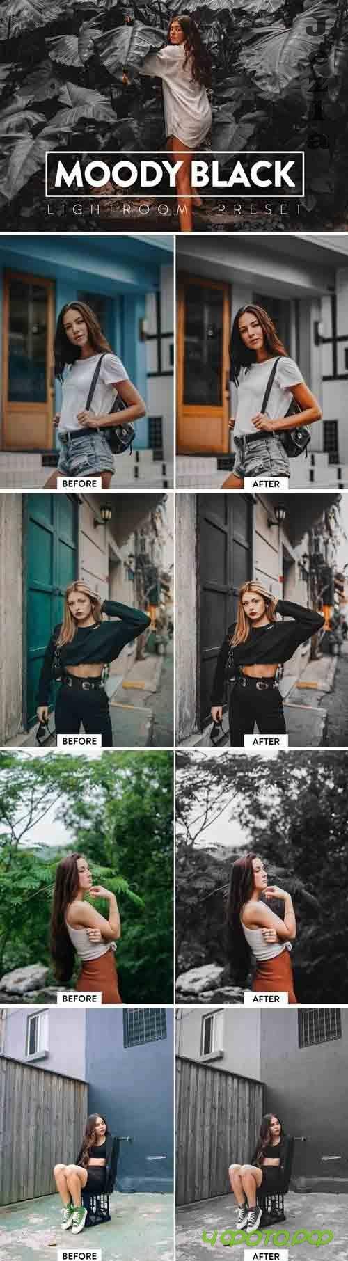 10 Moody Black Lightroom Presets