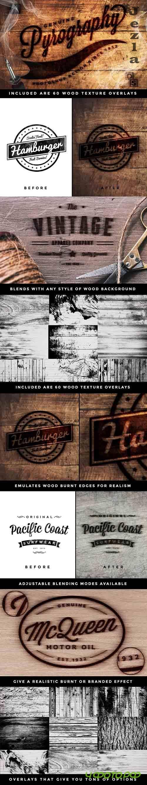 The Pyrography Photoshop Action - 5973936 The Pyrography Photoshop Action - 5973936