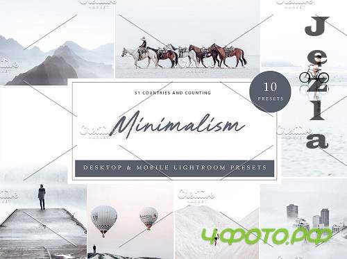 CreativeMarket - 10 x Lightroom Presets, Minimalism 5962576