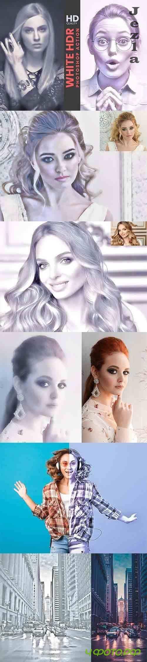 CreativeMarket - White HDR Photoshop Action 5927634 CreativeMarket - White HDR Photoshop Action 5927634