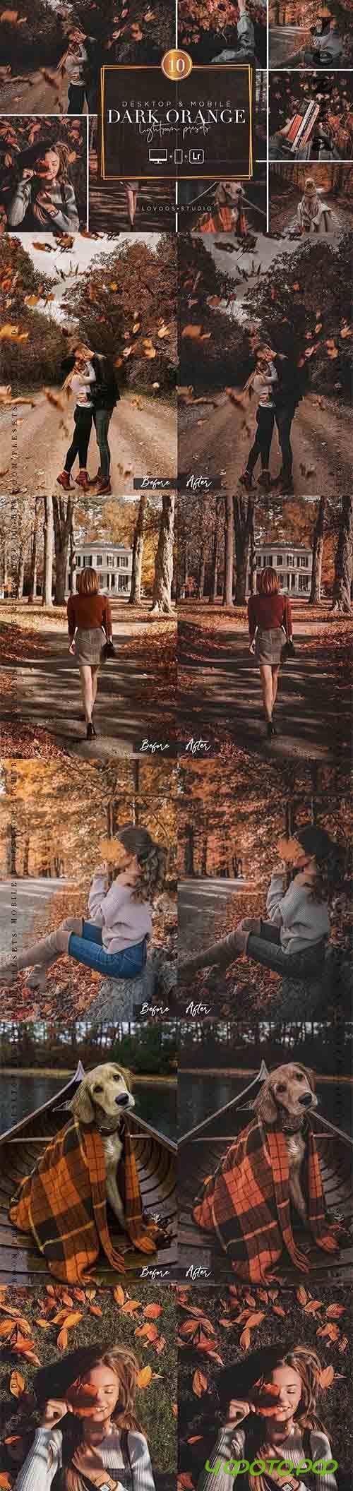 CreativeMarket - Dark Orange - Lightroom Presets 5987734