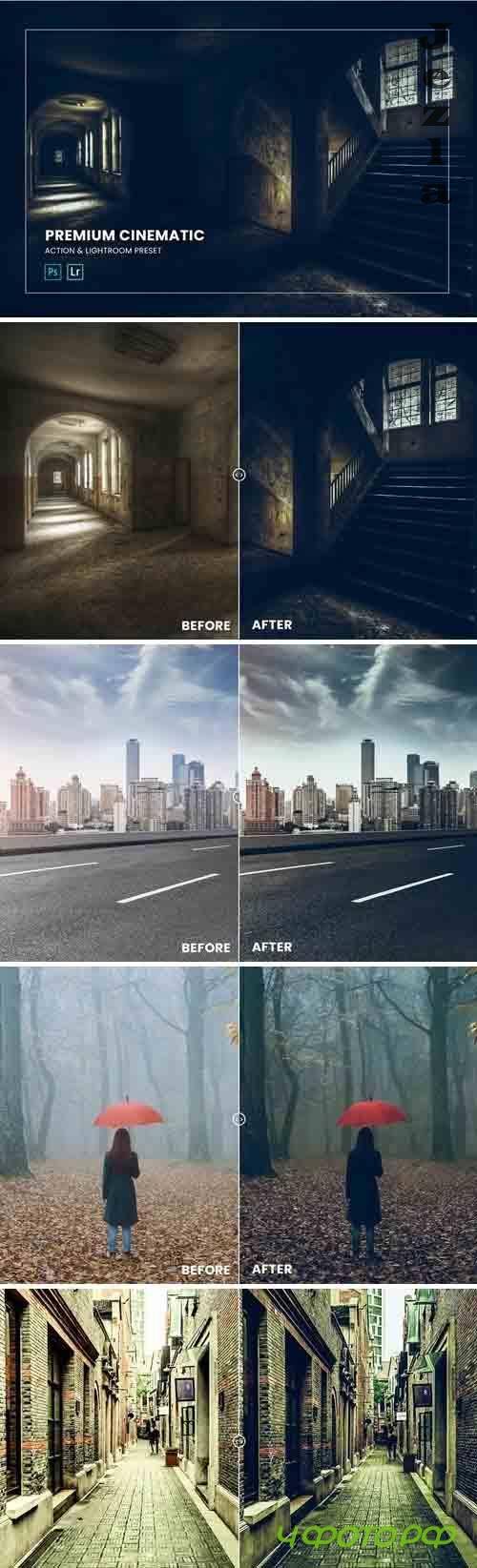 Premium Cinematic Action & Lightroom Preset