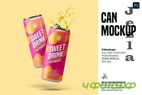 Can Mockup - 9 Views - 6080398