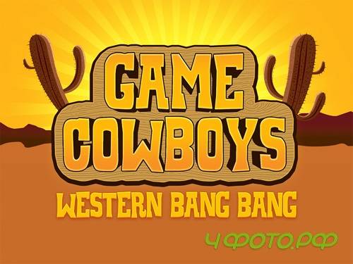 Game Logo Text Effect PSD Design Template Game Logo Text Effect PSD Design Template