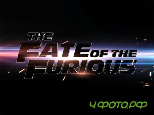 Fast and Furious Cinematic Text Effect PSD Design Template Fast and Furious Cinematic Text Effect PSD Design Template