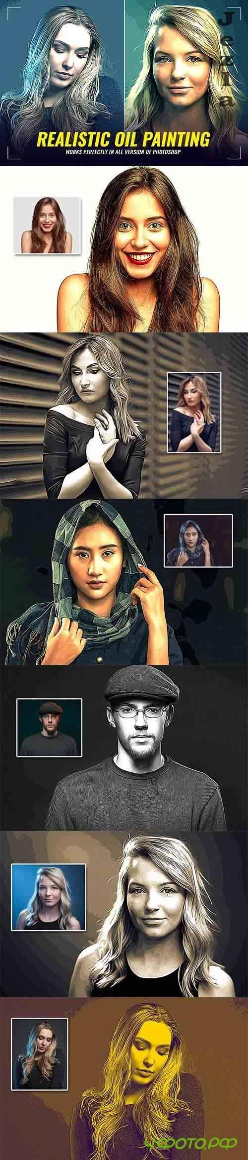 Realistic Oil Painting FX 5988848