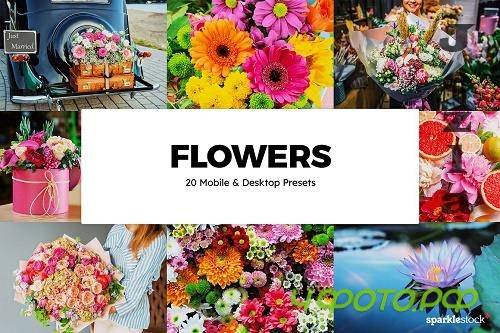 20 Flowers Lightroom Presets & LUTs - 6123554 20 Flowers Lightroom Presets & LUTs - 6123554