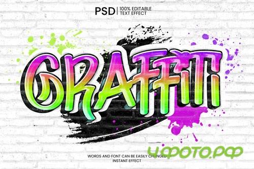 Graffiti text effect