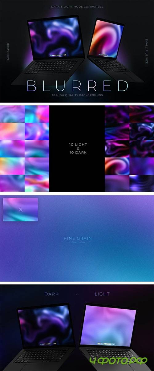 Blurred - Gradient Backgrounds Blurred - Gradient Backgrounds