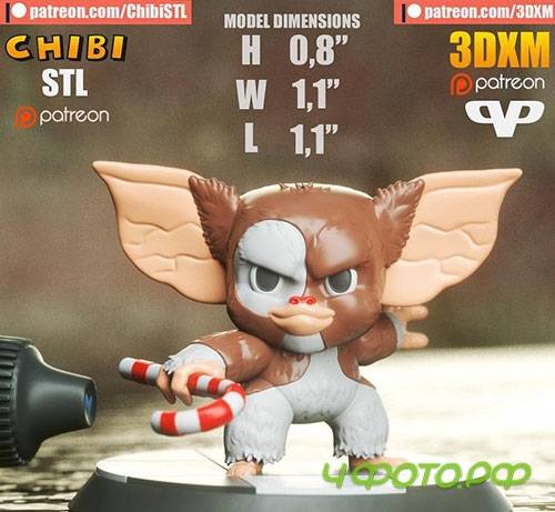 3DXM - Gizmo Chibi