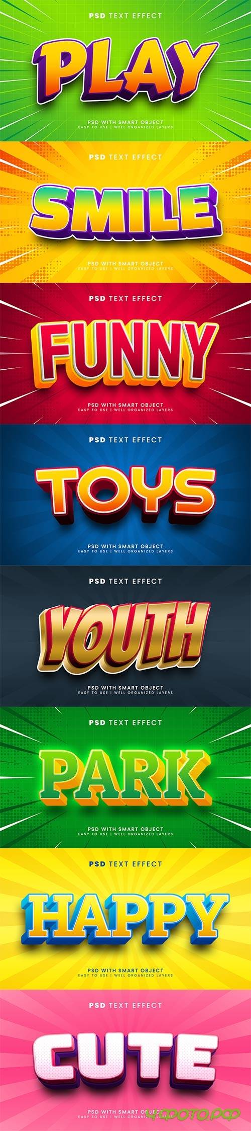 Psd text effect set vol 99