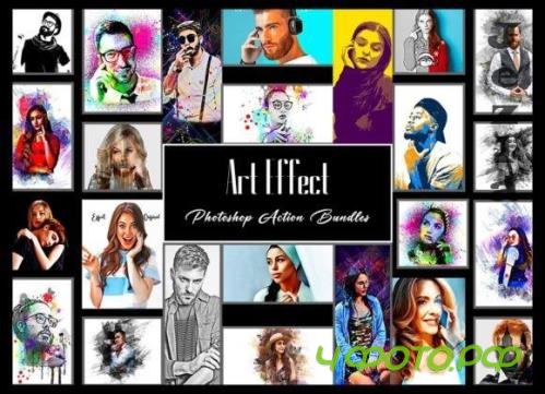 Art Effect Photoshop Action Bundles