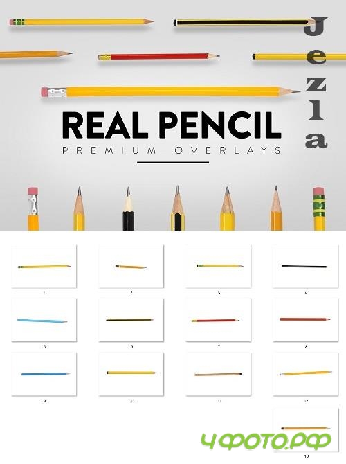 13 Pencil Overlay HQ - 12698899