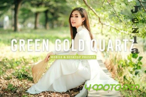 Green Gold Quartz Lightroom Presets - 12733635