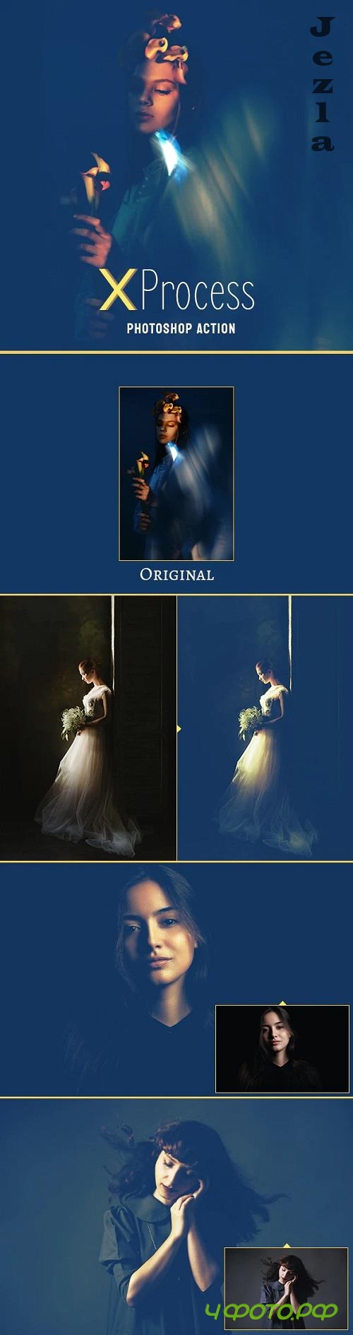 X Process - Photoshop Action - 33063343