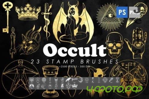 Occult Photoshop Stamp Brushes - 2428470