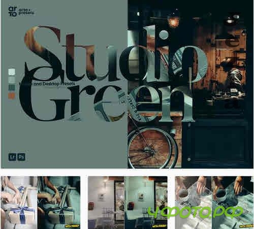 ARTA - Studio Green Presets for Lightroom - GNVTU3S
