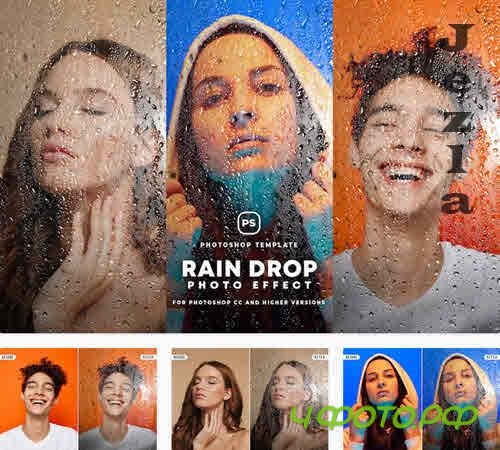 Rain Drop Photo Effect - RCBVRLA