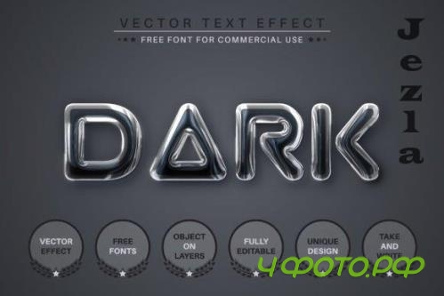 Dark Glass - Editable Text Effect - 13426369 Dark Glass - Editable Text Effect - 13426369