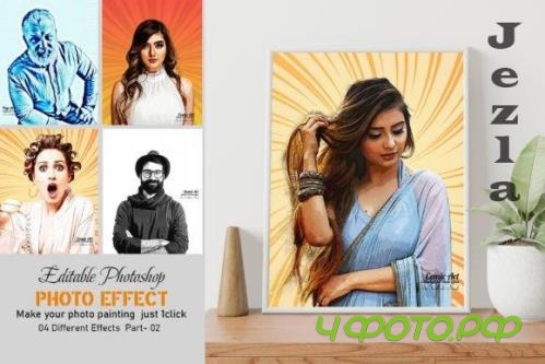 Editable Photoshop Photo Effect Part: 02