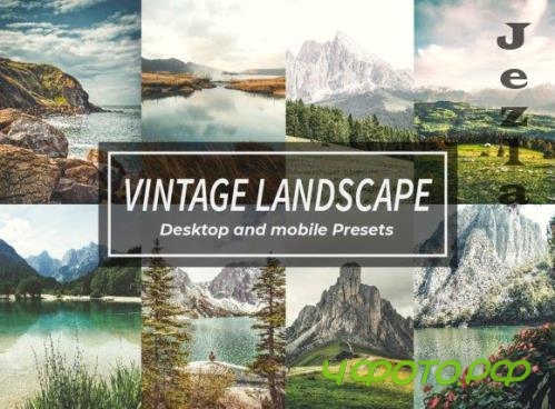 8 Vintage Landscape Lightroom Presets