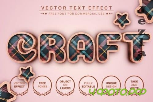 Tartan - Editable Text Effect - 13444736
