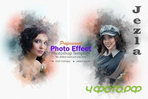 Professional Photo Effect Template - 10873029