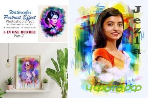 Photoshop Photo Effect Template - 10947759