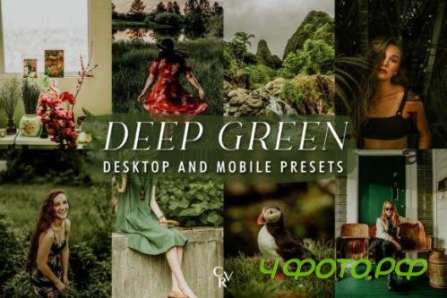 10 Deep Green Lightroom Presets