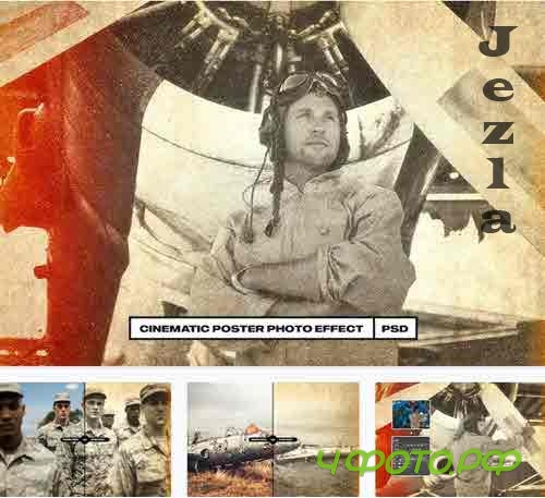 Cinematic Poster Photo Effect - XRFV4L6 Cinematic Poster Photo Effect - XRFV4L6