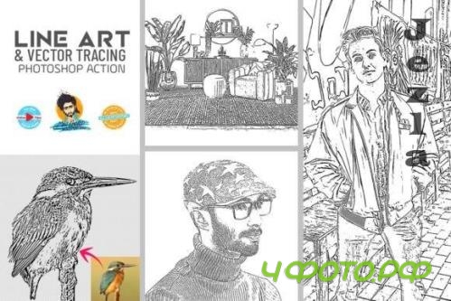 Line Art & Vector Tracing - 7194299