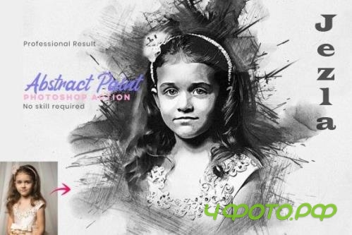 Charcoal Drawing Photoshop Action