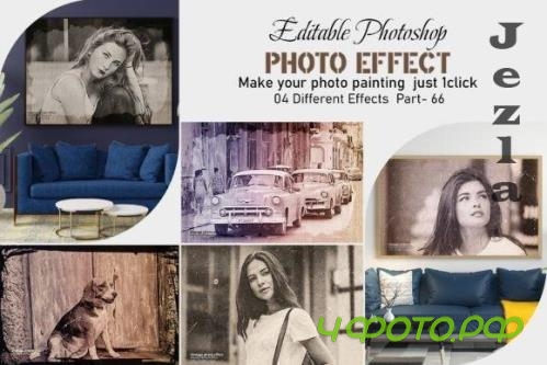 Editable Vintage Photoshop Effect Part: 66