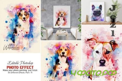 Watercolor Puppy Painting Part: 71 Watercolor Puppy Painting Part: 71