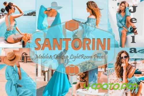10 Santorini Mobile & Desktop Lightroom Presets, Teal  - 2569780