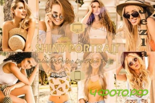 10 Shiny Portrait Mobile & Desktop Lightroom Presets, Sun - 2569792