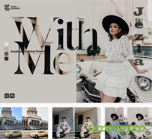 ARTA - With Me Presets for Lightroom - UPBT4DY ARTA - With Me Presets for Lightroom - UPBT4DY