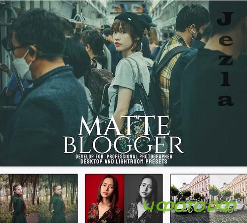 Matte Blogger- Desktop & Lightroom Presets(v2) - NBF8S6C