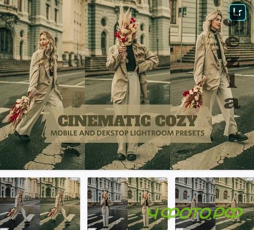 Cinematic Cozy Lightroom Presets Dekstop Mobile - FL4XQTB