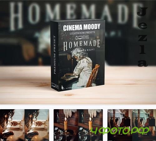 Moody Film Dark Blue Color Effect Preset - 39551718