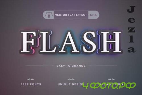 Flash - Editable Text Effect - 16540471 Flash - Editable Text Effect - 16540471