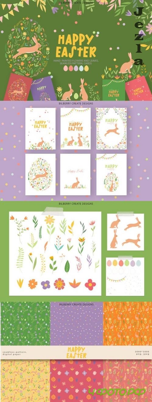 Happy Easter art set - 13475760