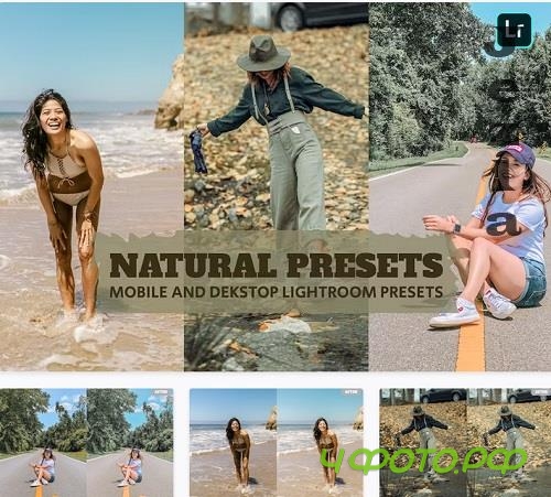 Natural Presets Lightroom Presets Dekstop Mobile - 4AAKPNM
