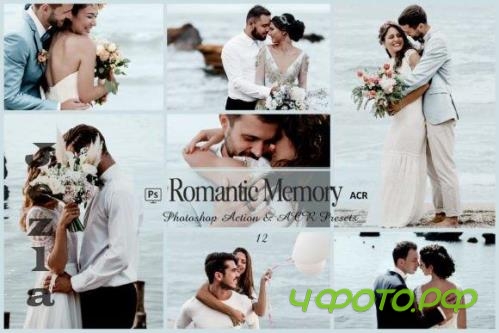 12 Romantic Memory Photoshop Actions And ACR Presets, White  - 2608809