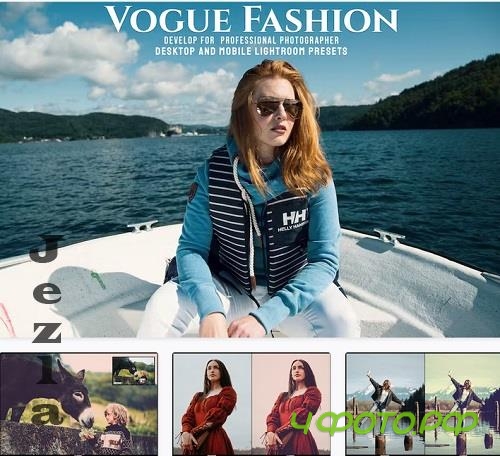 Vogue Fashion - Desktop & Mobile Lightroom Presets - 9TRBXA8