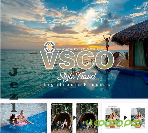 VSCO Style Travel Lightroom Presets - 6GZ9QMZ
